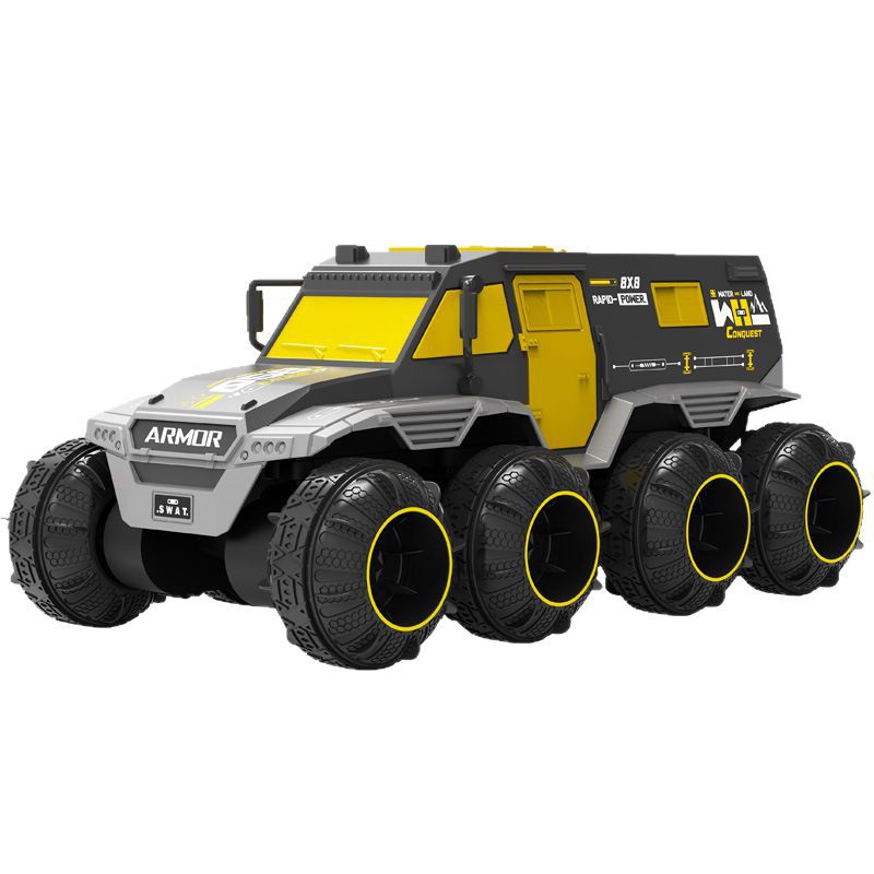Large Six Wheel Drive Amphibious Off-Road Remote Control Car