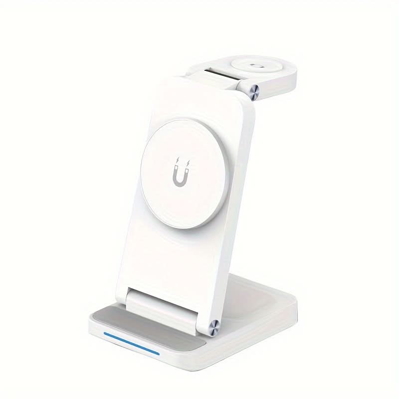 3-in-1 Magnetic Foldable Wireless Charging Station