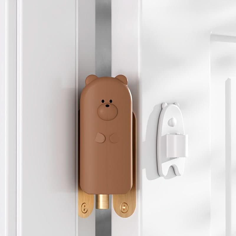 Silicone Door Stopper for Kids' Safety - Prevents Finger Pinching