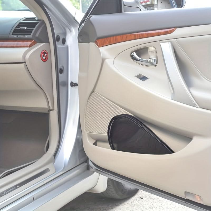 Rotatable Car Side Window Sunshade – 180° Adjustable UV & Heat Protection