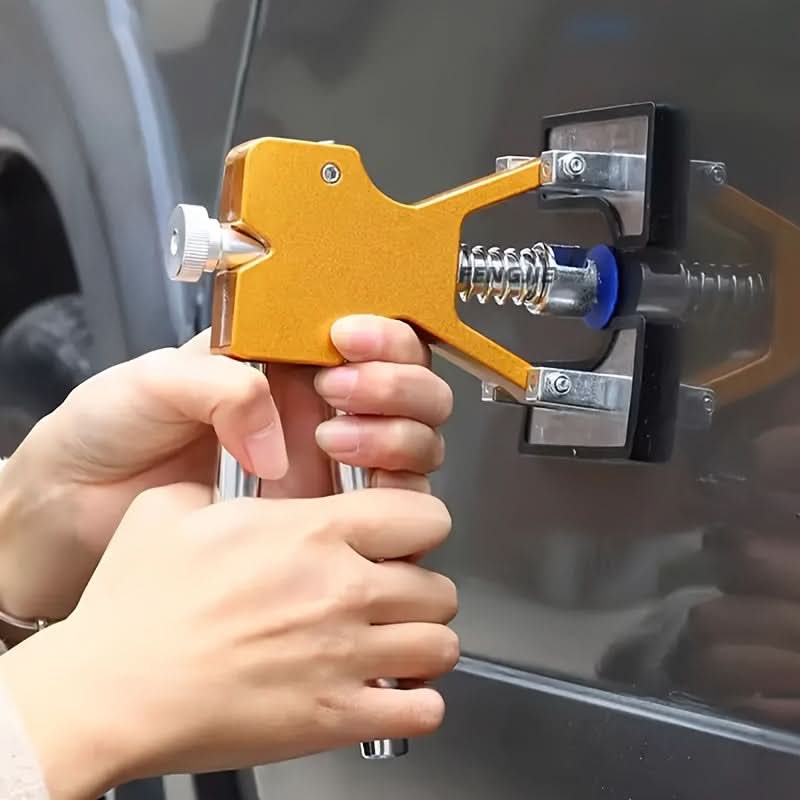 Stainless Steel Paintless Dent Puller Tool – Manual Repair Kit