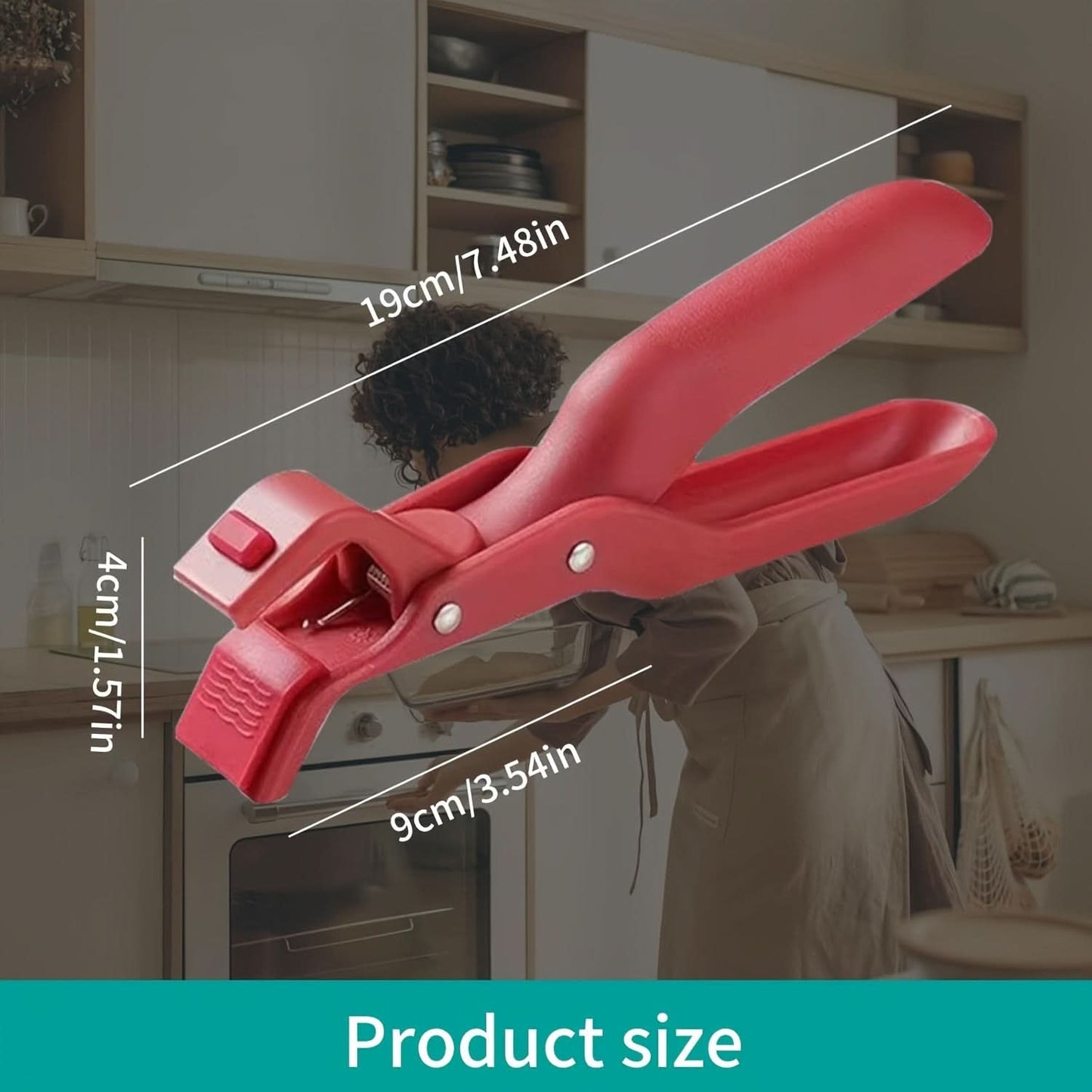 Pack 2-pcs. Silicone Anti-Scald Bowl Clips