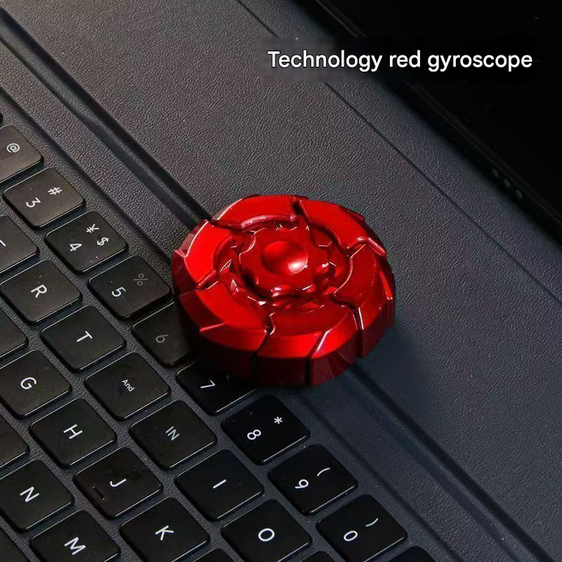 Magnetic Fingertip Gyroscope Toy – Rotating Fidget Spinner for Teens