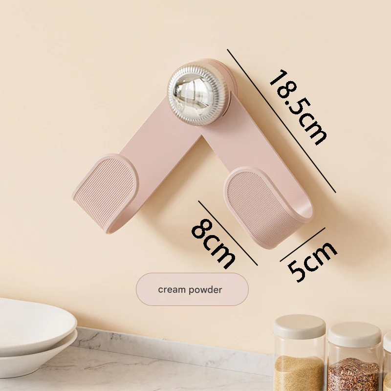 Rotatable Wall-Mounted Pot Lid Holder – Punch-Free Suction Cup Kitchen Rack