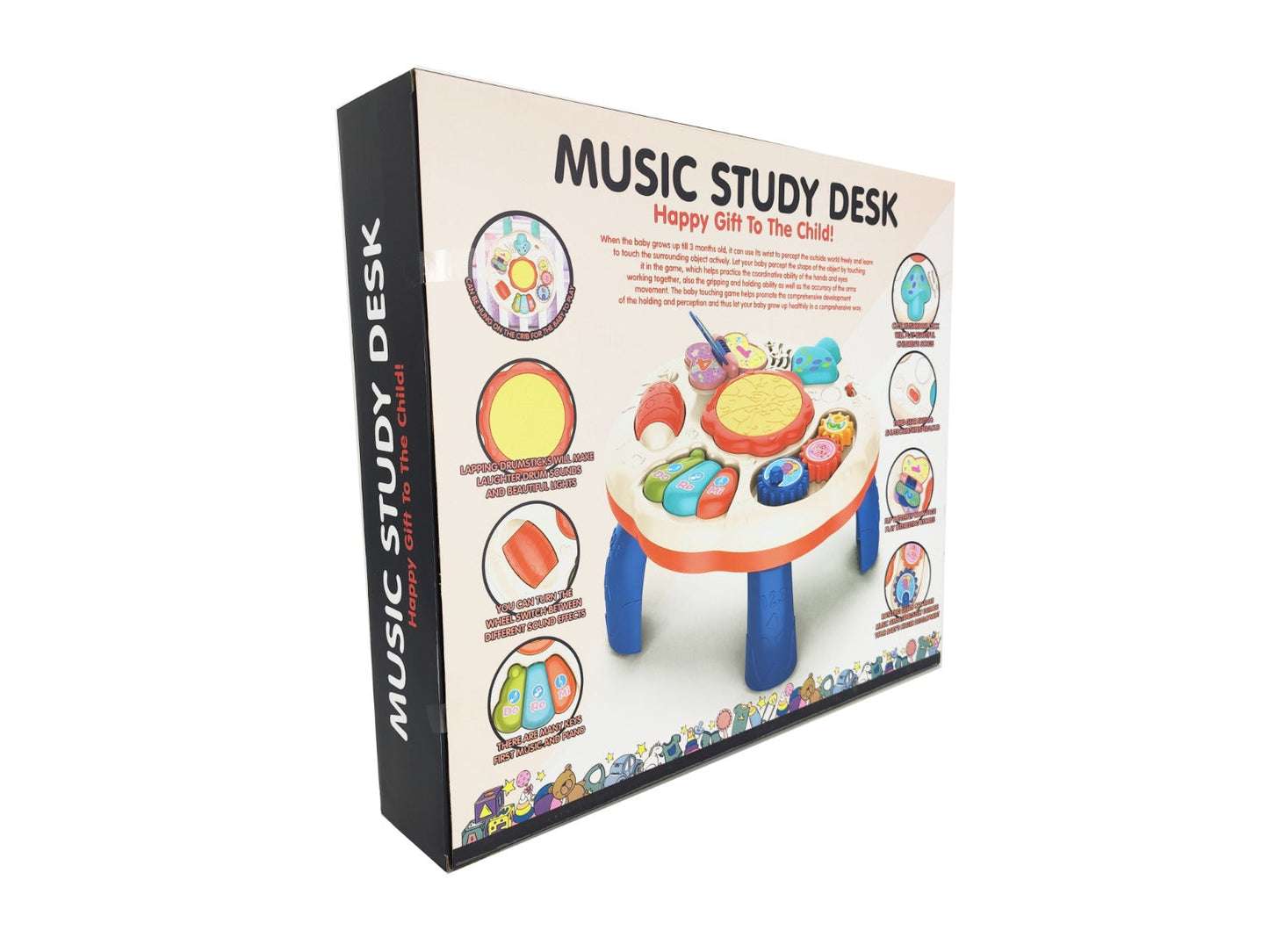 Play & Learn Infant Round Table With Light & Music