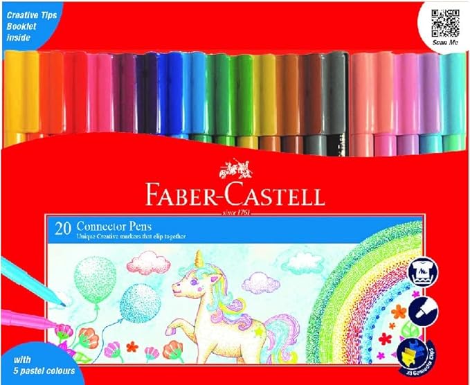 Faber Castell Connector Felt Pen 20 Colors