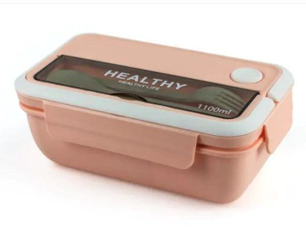 Lunch Container With Portable Handle Assorted