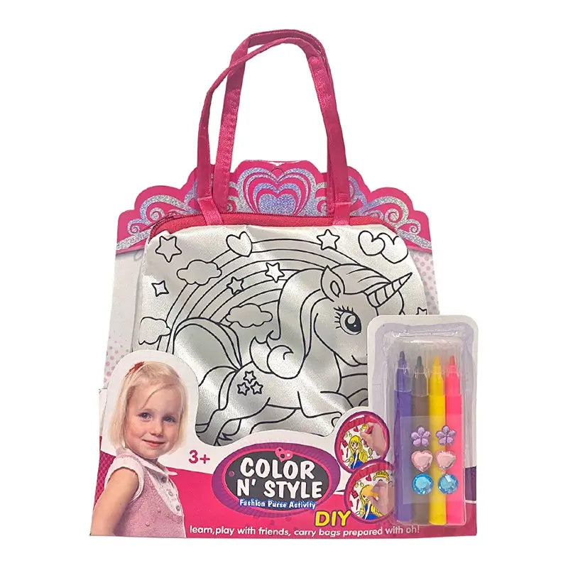 Diy Graffiti Jewelry Bag Unicorn