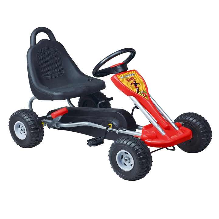 Kids Pedal Go Kart Red