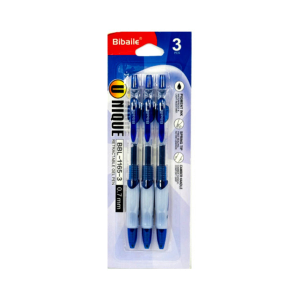 Bibaile Unique 0.7mm Pen 3Pcs