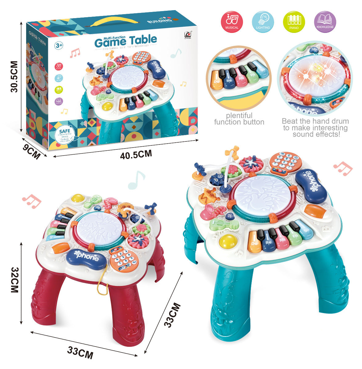 Baby Musical Activity Table