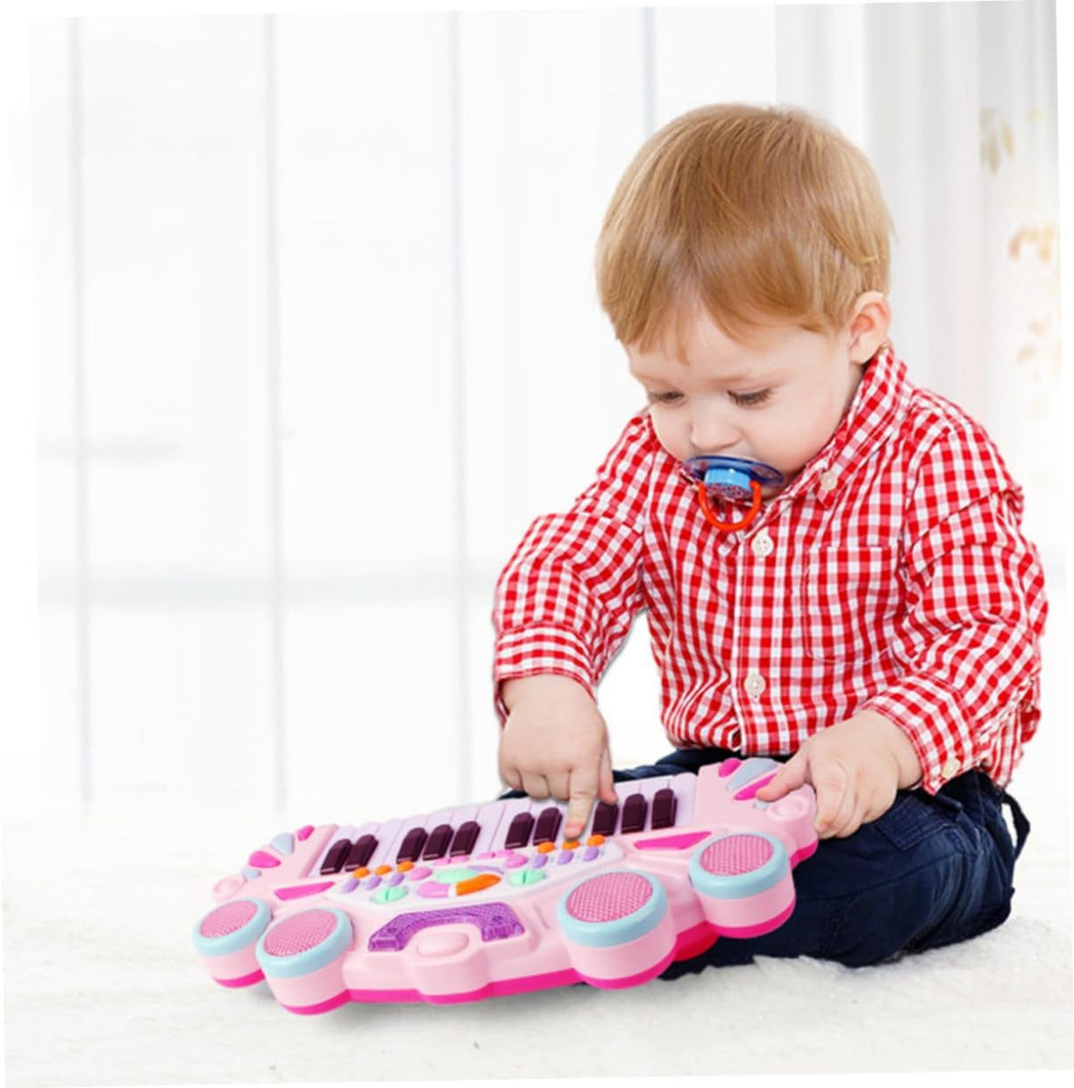 Electric Music Piano Pink