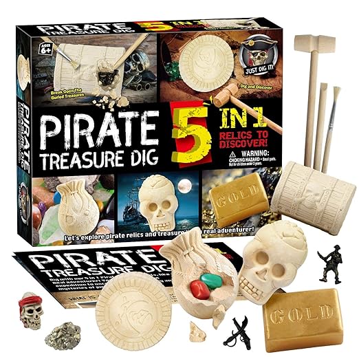 Pirate Treasure Dig Kit