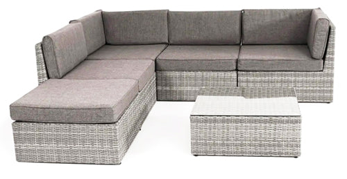 Divisi Sofa Set Light Grey