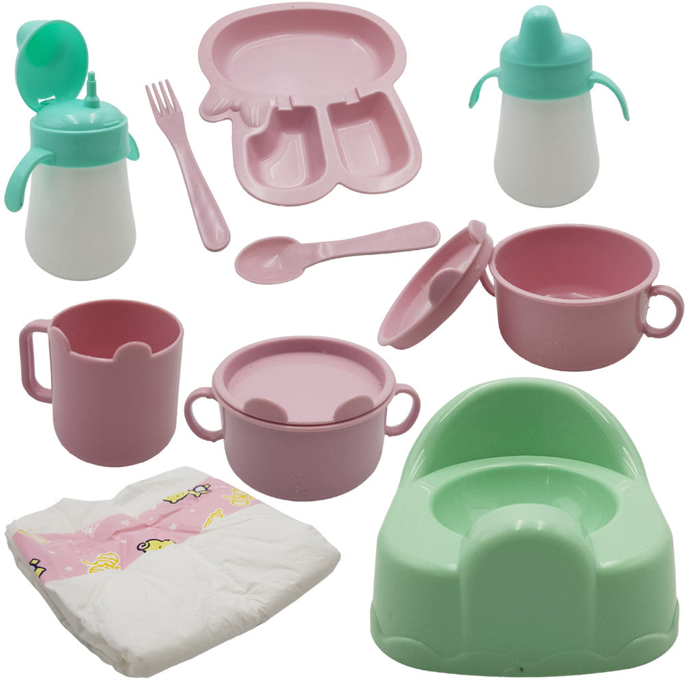 Lovely Deluxe Baby Doll Playset