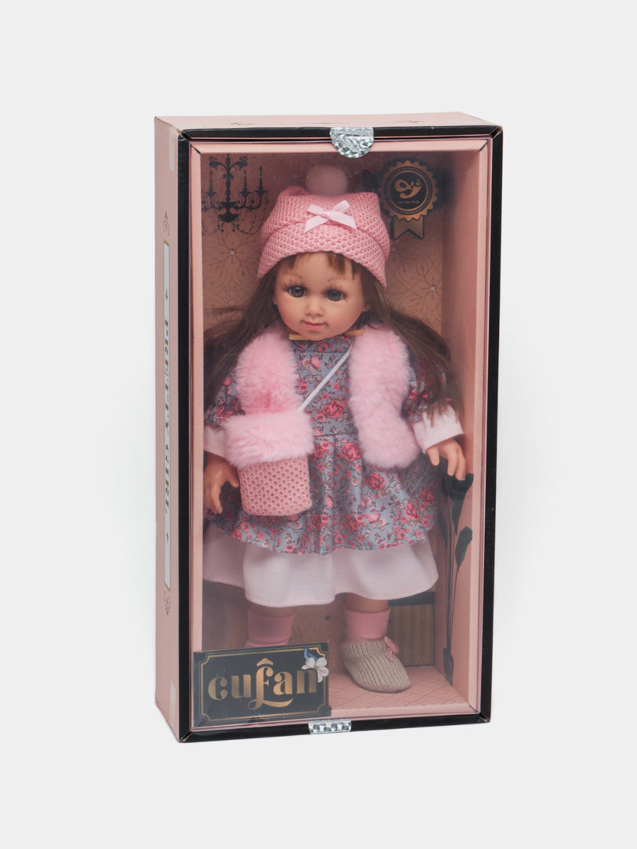 Legend Cotton Floral Doll Dress Up Doll 40 cm