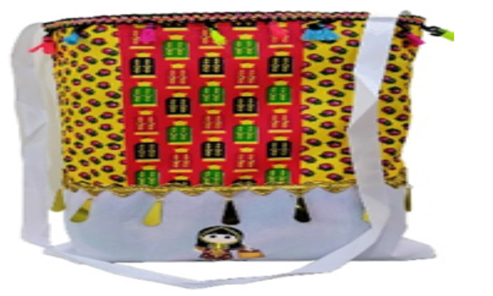 Garangao Bag White Multi Color