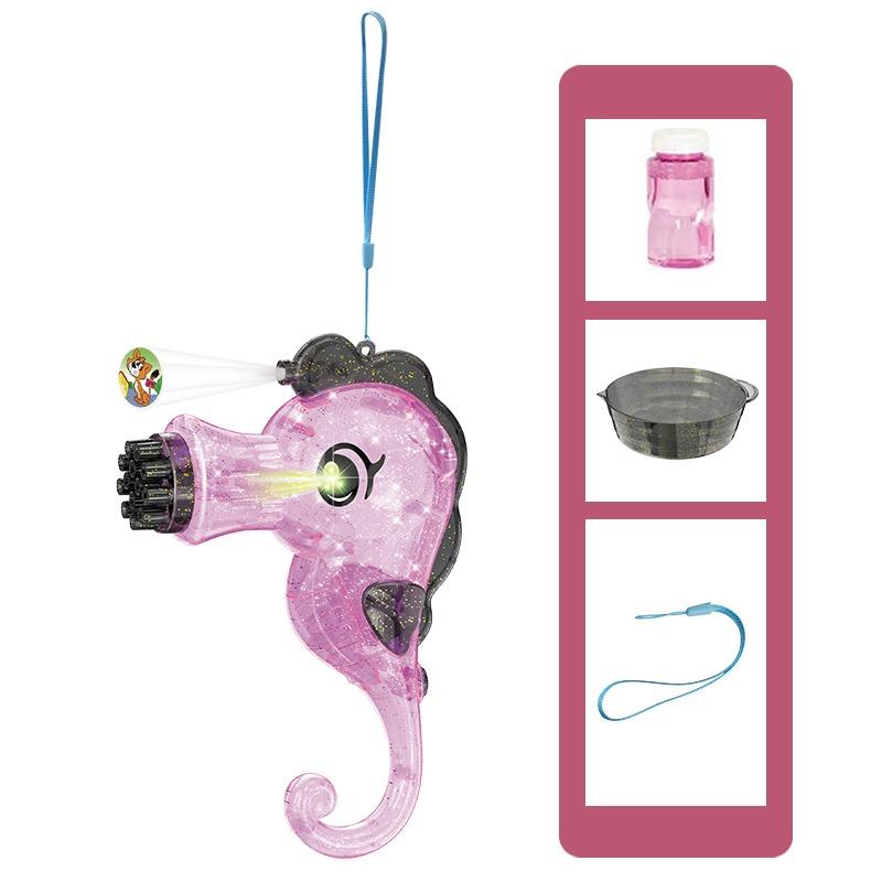 Electric Seahorse Bubble Gun