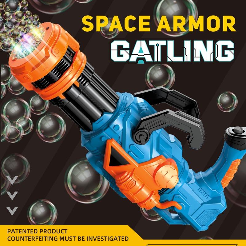 Space Armor Electric Bubble Machine