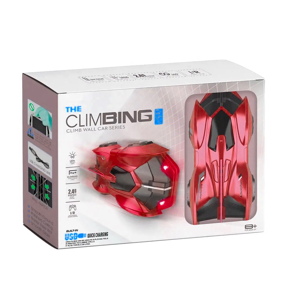 Remote Controlled Climbing Car Red