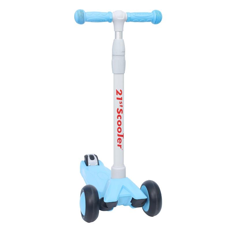 Ryin 3 Wheeled Twist Scooter Blue