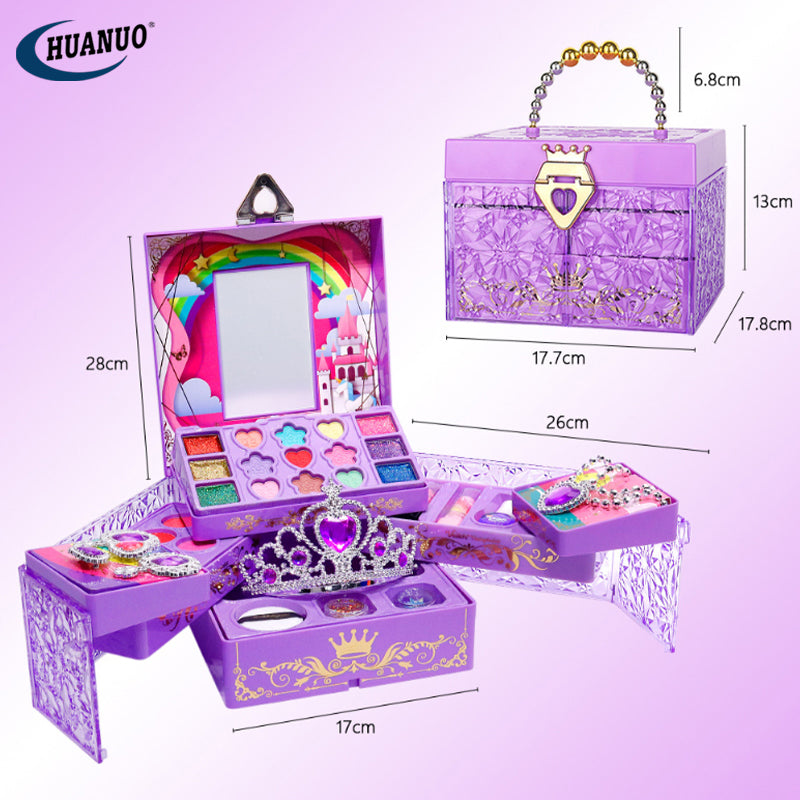 Diamond Treasure Box Purple Makeup Set 23 Pieces