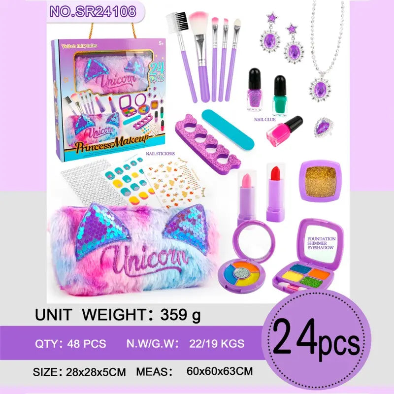 Unicorn Princess Makeup Set 24 Piece