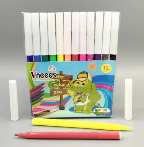 Vneeds Colour Pen 12 Pcs
