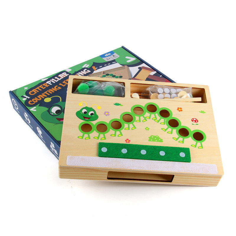 Caterpillar Counting Learning Toy