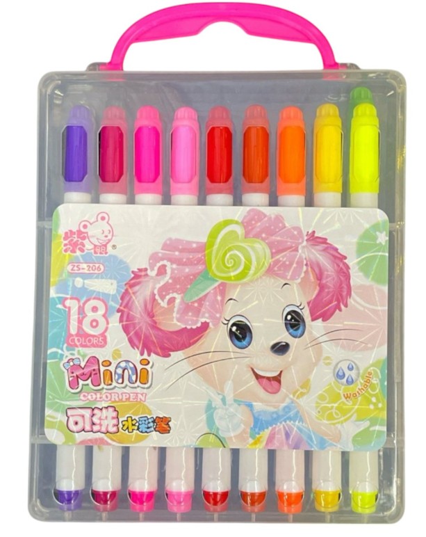 Mini Water Color Pens 18 Colors