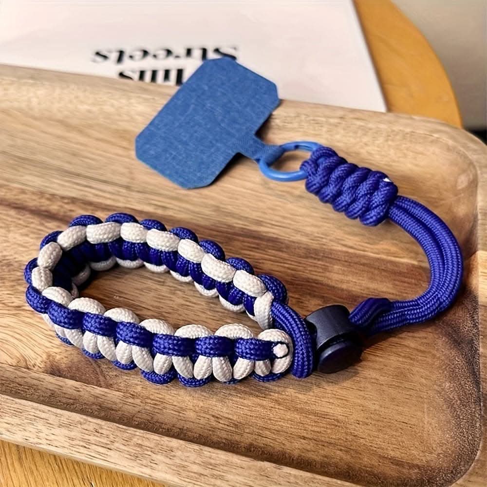 Quick-Grip Phone Wristlet  Adjustable Braided Strap