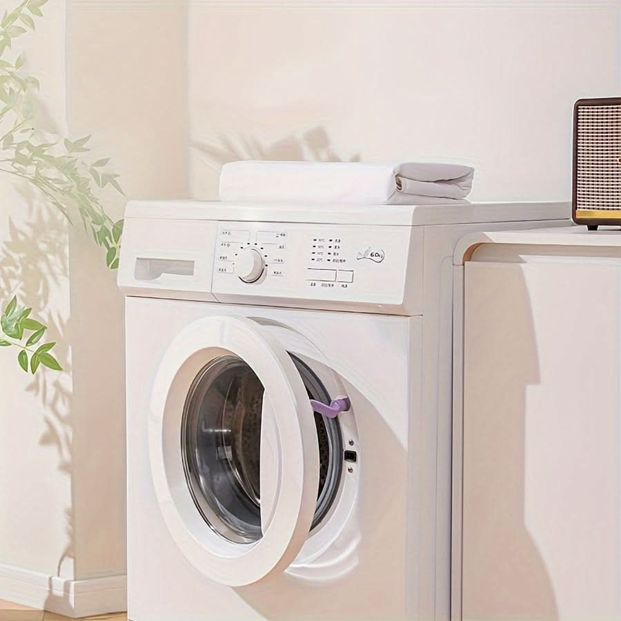 Magnetic Washing Machine Door Stop – Strong Anti-Pinch Holder