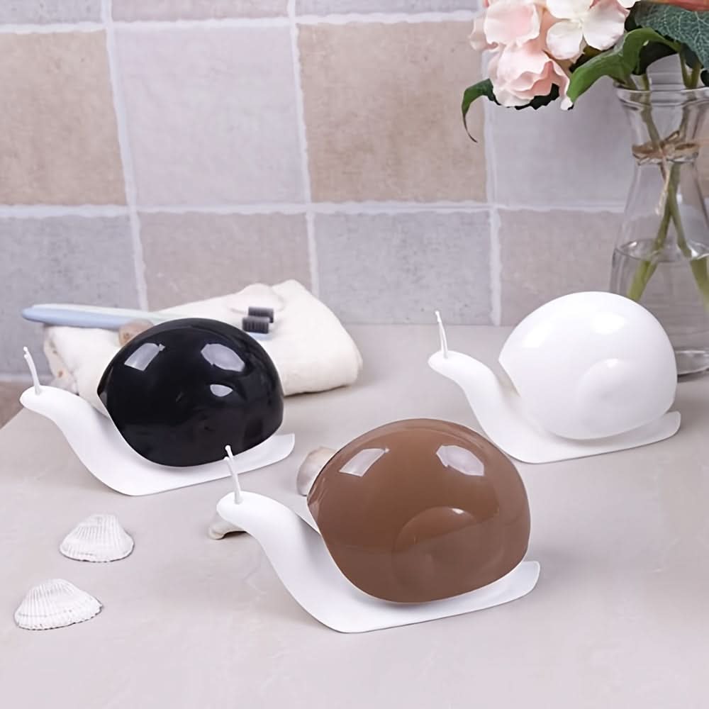 Cute Snail Soap Dispenser – Bathroom Liquid Bottle