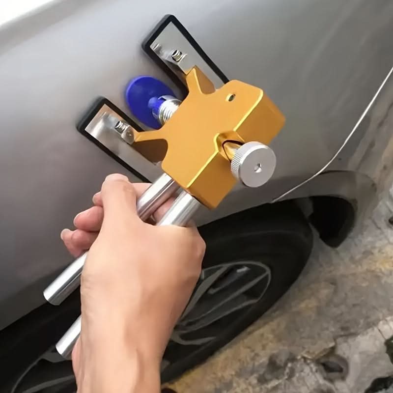 Stainless Steel Paintless Dent Puller Tool – Manual Repair Kit