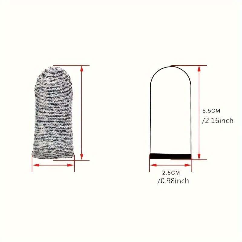 10pcs Cut-Resistant Finger Guards – Non-Slip, Reusable Protectors