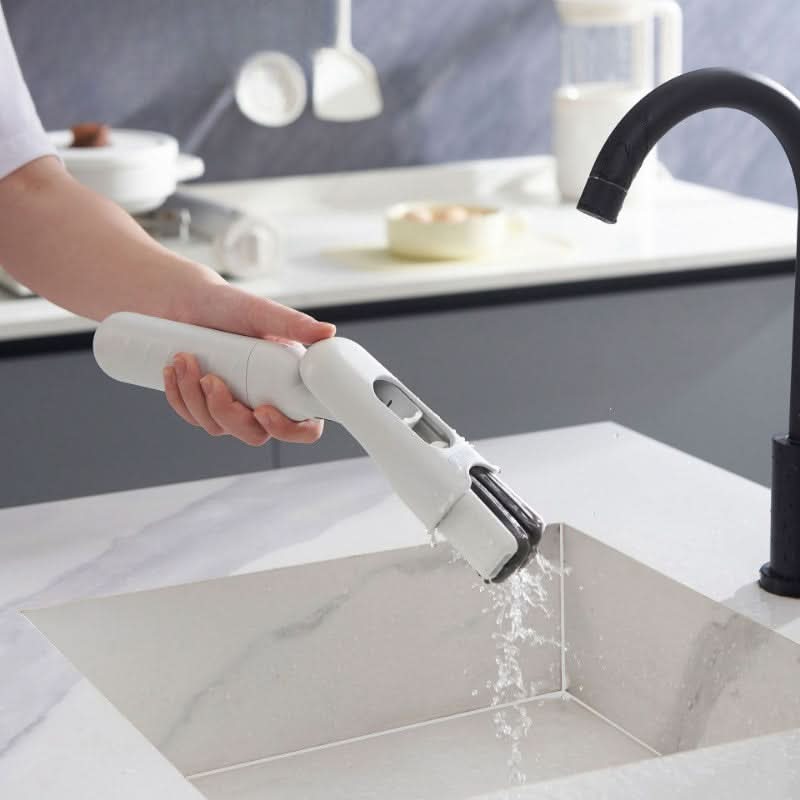 Compact Spray Mop – Hand-Free Microfiber Floor Cleaner for Kitchen