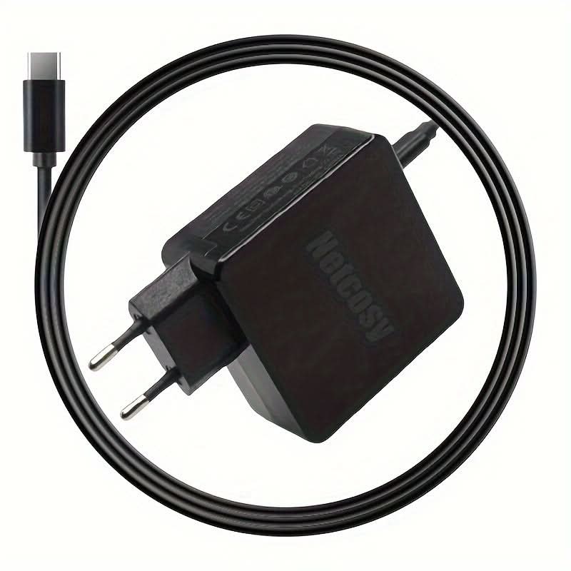 65W PD USB-C Fast Charger - Universal, Dual Voltage, US & EU Plugs