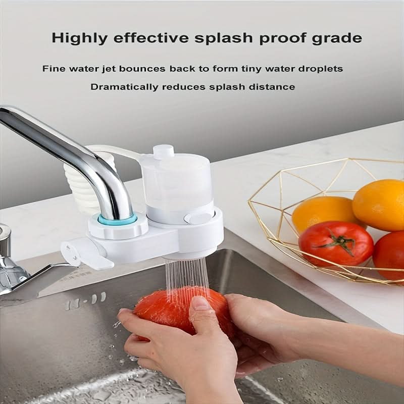 Dual-Function Pet Faucet Foamer Dispenser