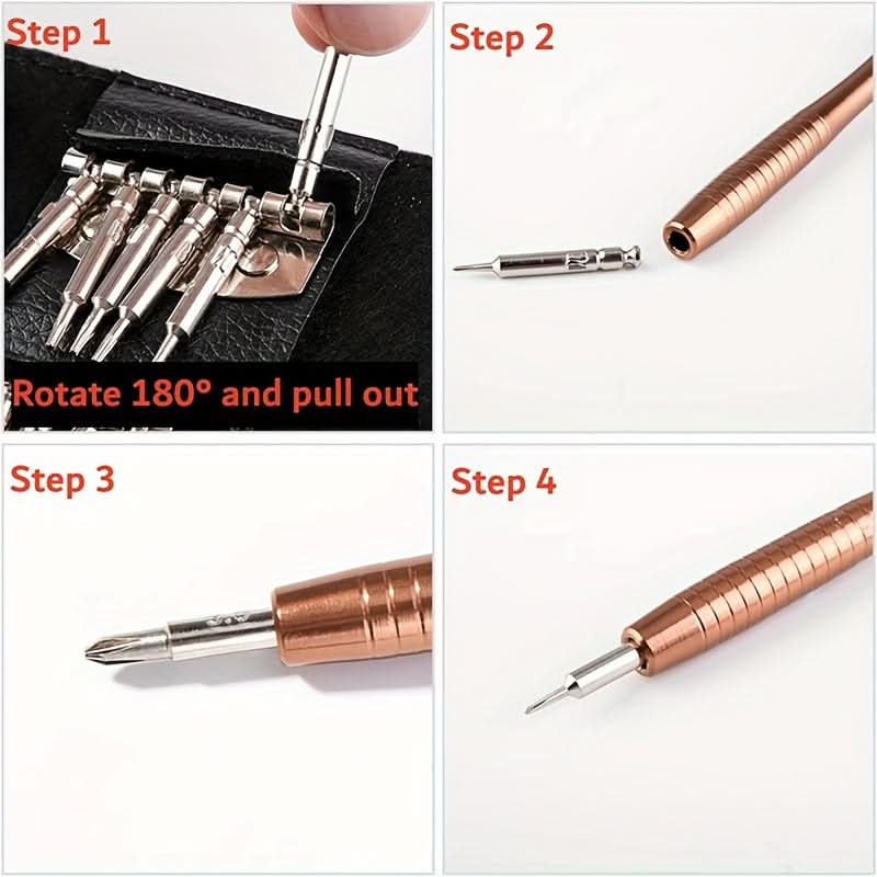 25-in-1 Mini Screwdriver Set for Electronics