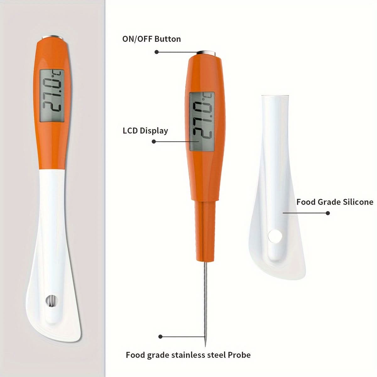 Digital Candy Thermometer Spatula – -50°C to 300°C Range