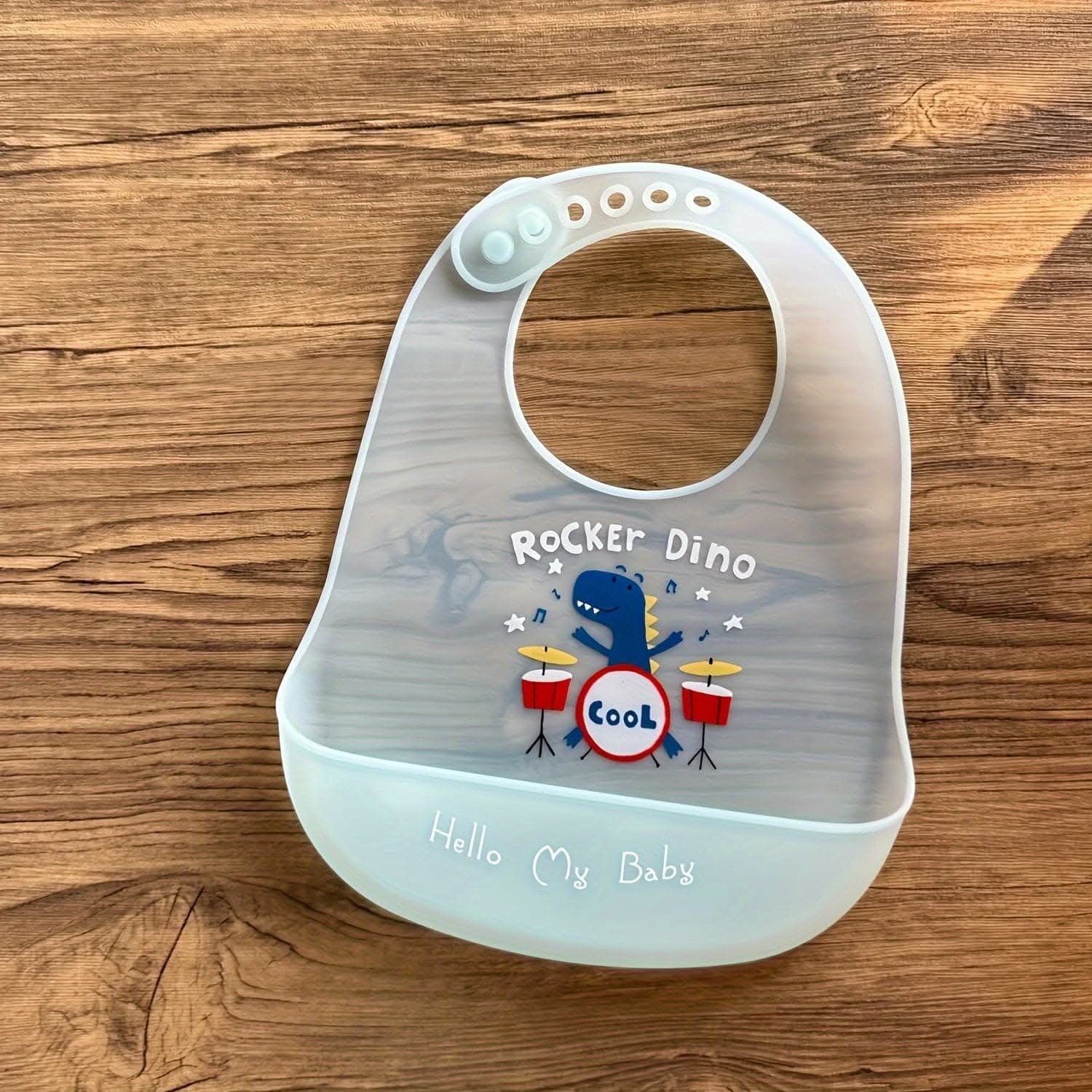 Super-Soft Ultra-Thin Silicone Baby Bibs - Highly Durable, Leakproof, Waterproof for Mess-Free Meals