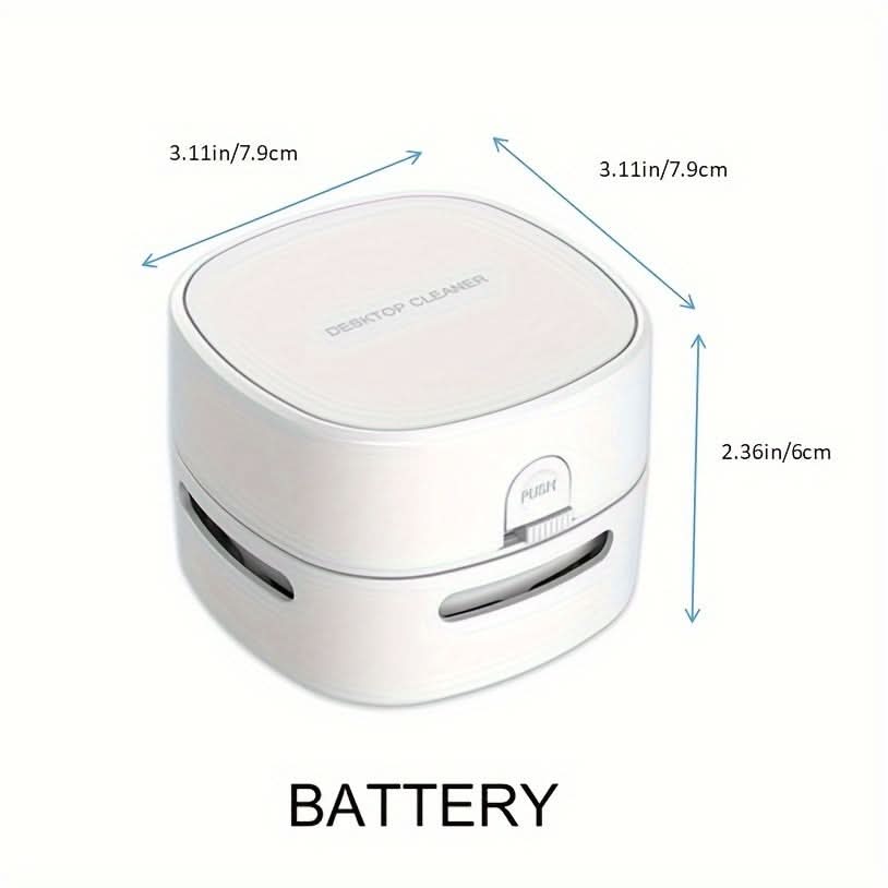 Mini Handheld Desktop Vacuum Cleaner – Cordless Crumb Sweeper