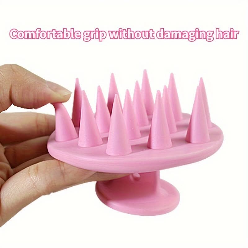 Soft Touch Silicone Scalp Massager Brush