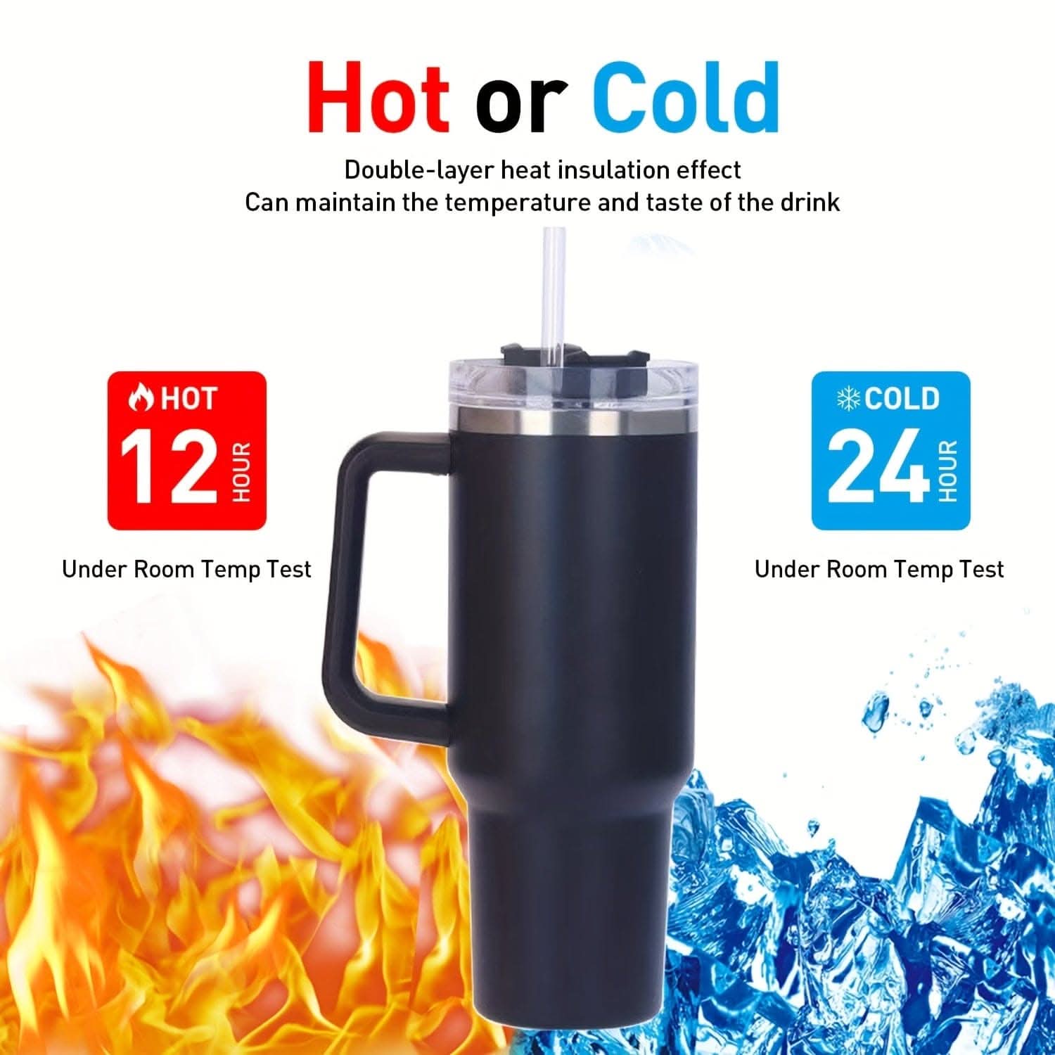 40oz Extra Large Insulated Stainless Steel Tumbler
