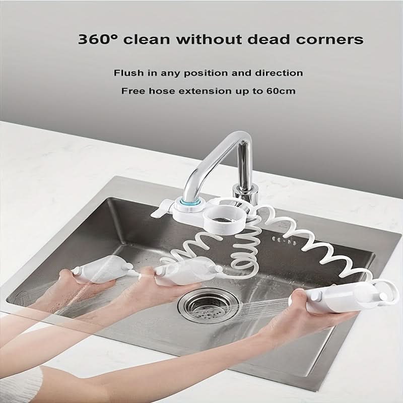 Dual-Function Pet Faucet Foamer Dispenser