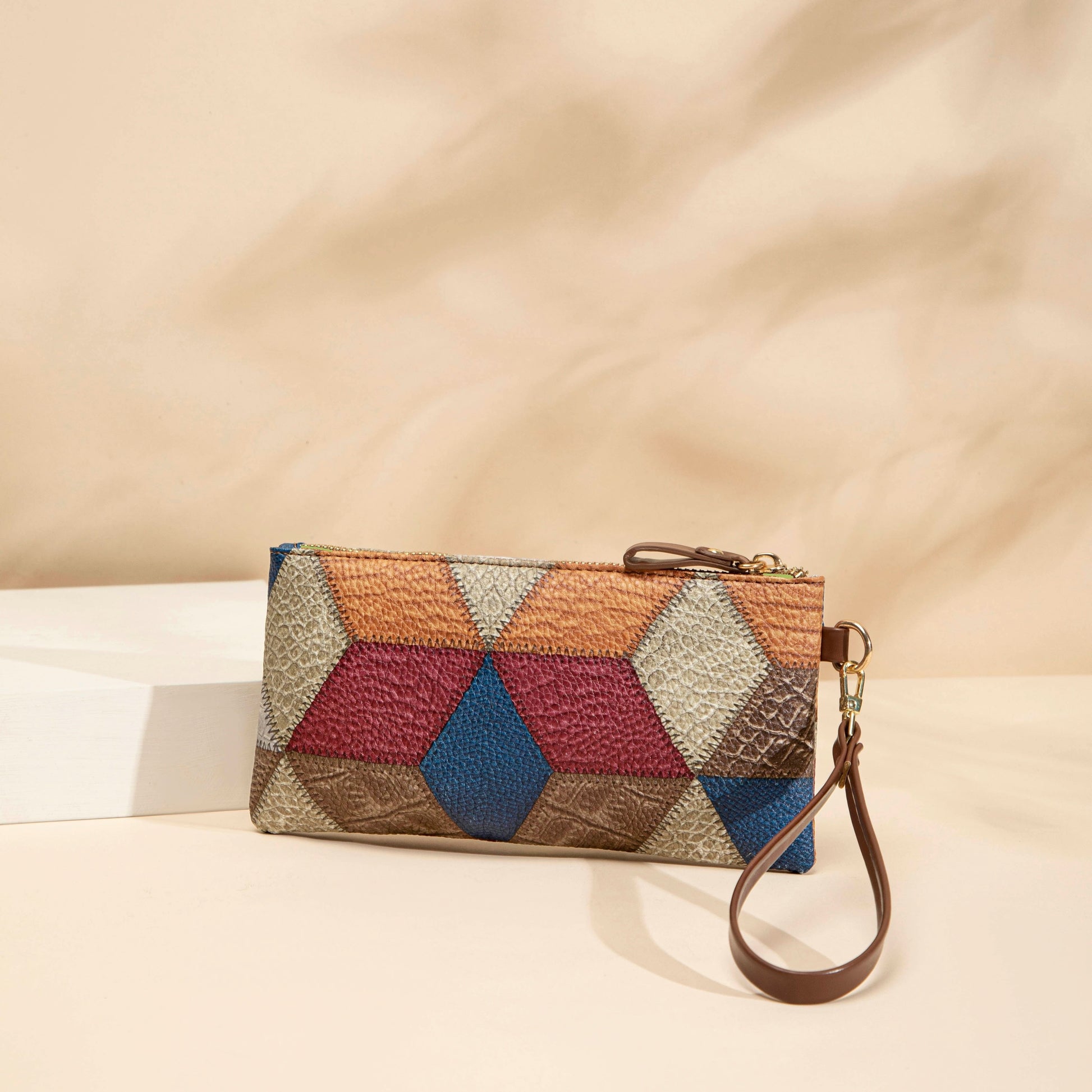 Trendy Ethnic Small Phone Purse Wallet – Ultra-Stylish Mobile Carrier with Wristlet