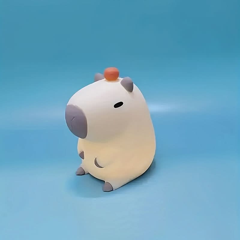Cute Cartoon Capybara Night Lamp