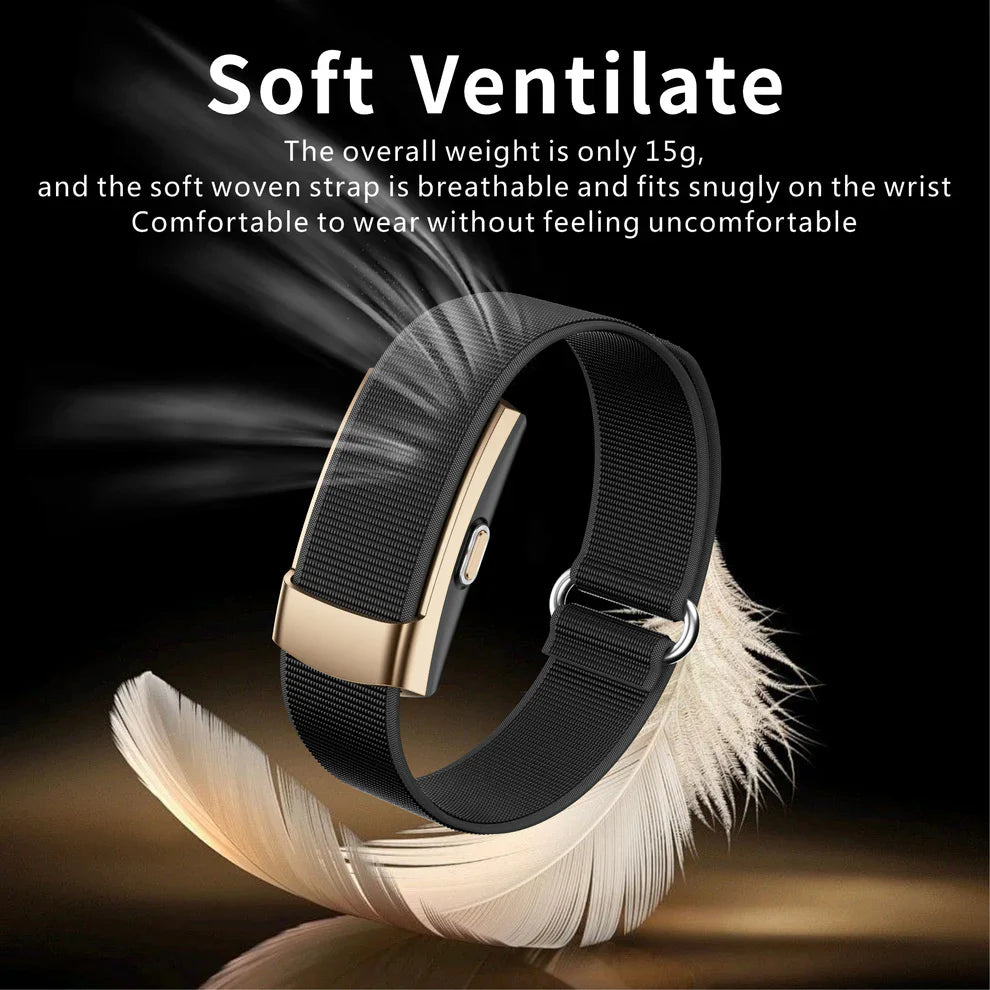 Smart Fitness Bracelet – Heart Rate & Sleep Monitoring Band with Long Battery Life