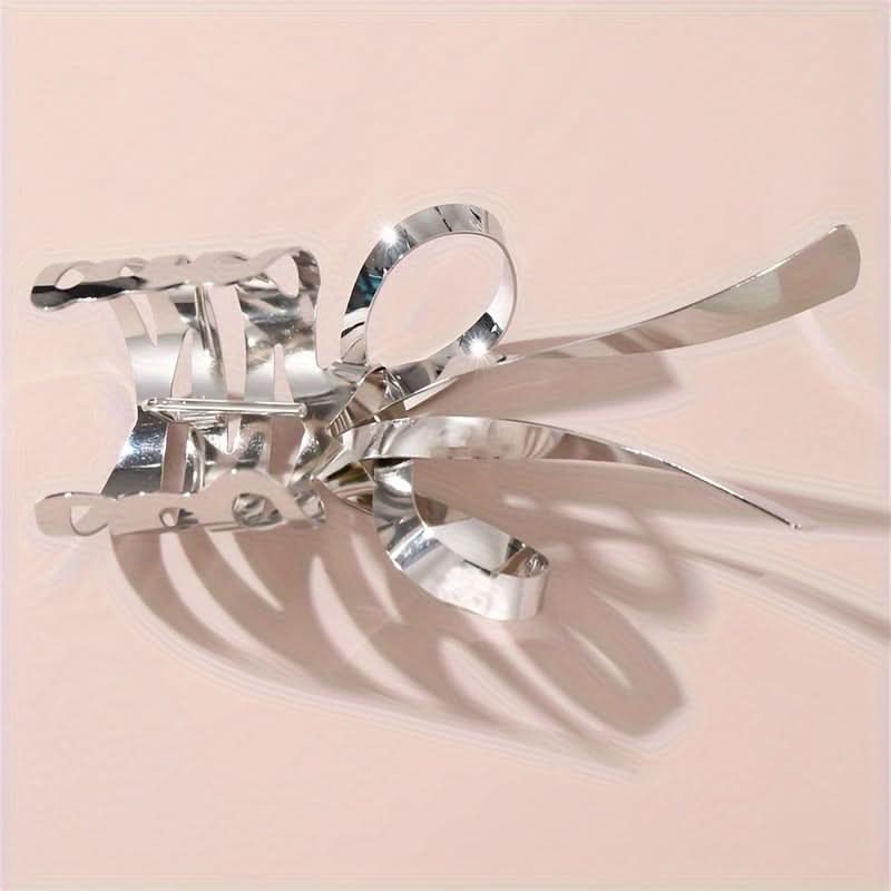 Elegant Bowknot Ribbon Hair Clip for Women