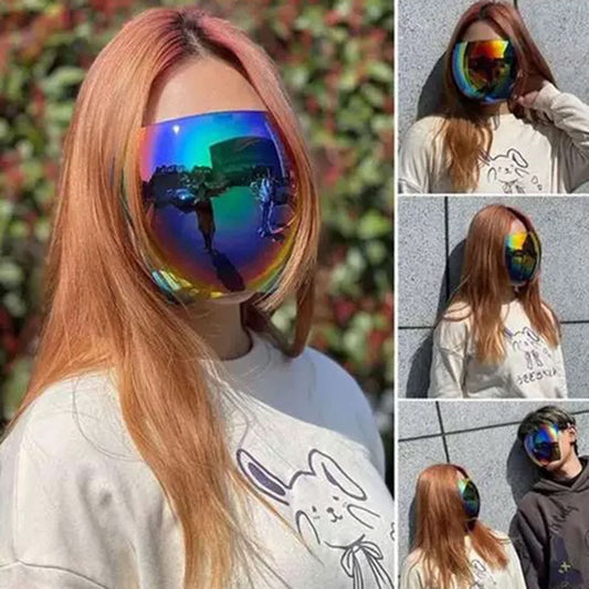 HD Transparent Anti-Fog Party Glasses - Vibrant Colorful Coating
